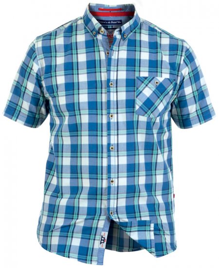 D555 Henry Shirt - Chemises - Chemises Grandes Tailles Hommes