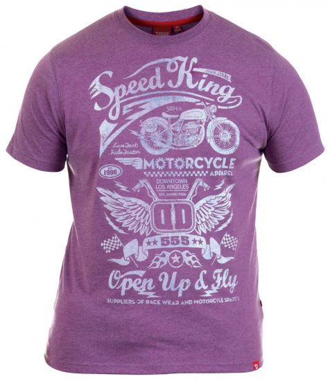 D555 Brody T-shirt - T-shirts - T-shirts Homme Grande Taille