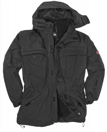 Marc & Mark 2-layer Skijacket Black - Vêtements de travail - Vêtements de travail grandes tailles