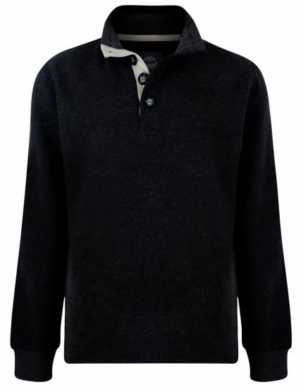 Kam Jeans Black 787 - Sweatshirts & hoodies - Sweatshirts/Hoodies grande taille homme