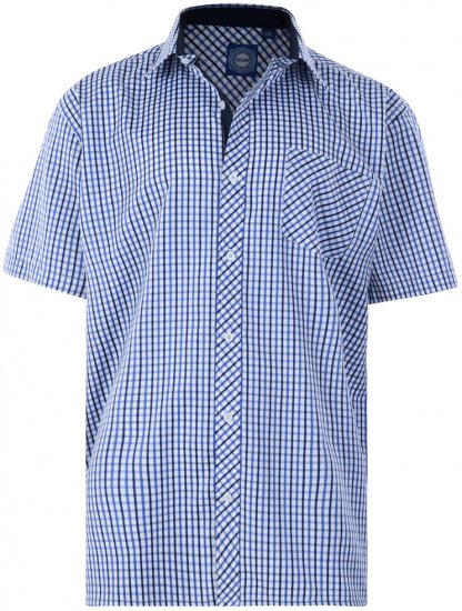 Kam Jeans Premium Check Shirt - Chemises - Chemises Grandes Tailles Hommes