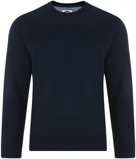 Kam Jeans Sweatshirt Navy - Sweatshirts & hoodies - Sweatshirts/Hoodies grande taille homme