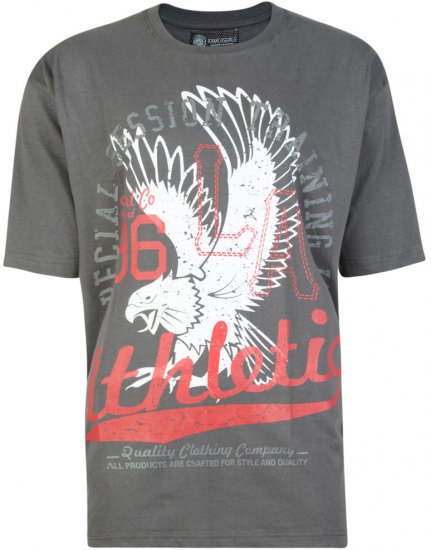 Kam Jeans Twin Pack League Tee - T-shirts - T-shirts Homme Grande Taille