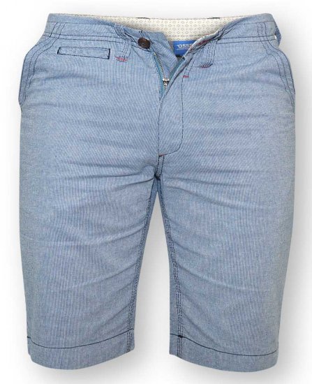 D555 BENNY Blue Shorts - Shorts - Shorts hommes grande taille