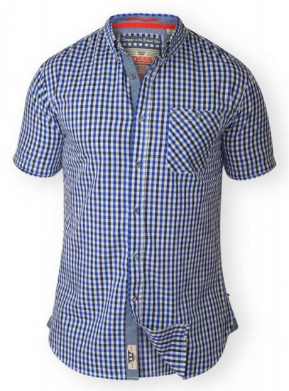 D555 JAIDEN Short Sleeve Shirt & T-shirt Combo - Chemises - Chemises Grandes Tailles Hommes