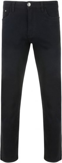 Kam Jeans Alba 5-pocket Stretch Chinos Black - Jeans et pantalons - Jeans et Pantalons grande taille 