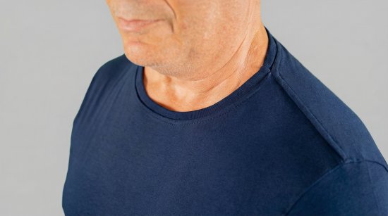 20 Nodi Mezzogiorno Sports T-Shirt Navy - T-shirts - T-shirts Homme Grande Taille