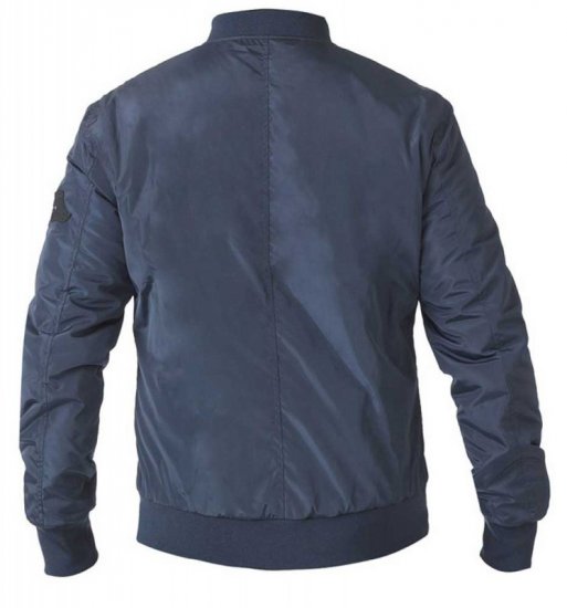 D555 Pedro Bomber Jacket Navy - Vestes - Vestes Homme Grandes Tailles