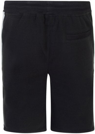 Kam Jeans Sweat Jog Shorts Black - Pantalons/shorts de survêtement - Survêtement/jogging grandes tailles