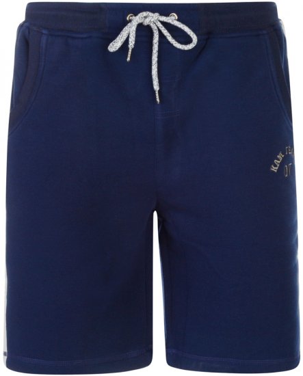 Kam Jeans Sweat Jog Shorts Navy - Pantalons/shorts de survêtement - Survêtement/jogging grandes tailles