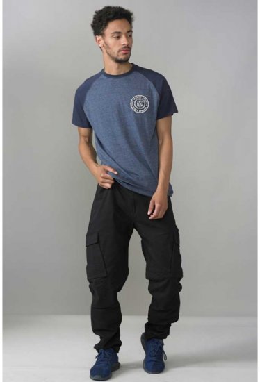 D555 Spencer T-shirt Navy - T-shirts - T-shirts Homme Grande Taille