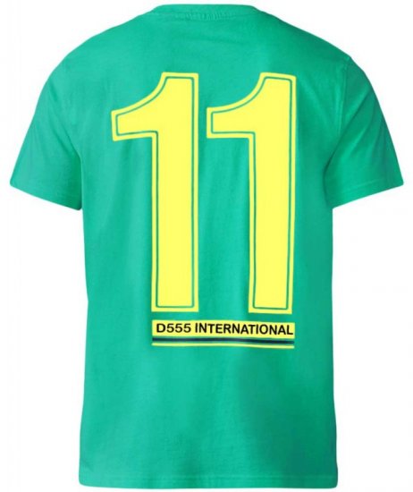 D555 Ricardo T-shirt Green - T-shirts - T-shirts Homme Grande Taille