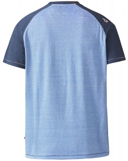 D555 Gunner T-shirt Blue - T-shirts - T-shirts Homme Grande Taille