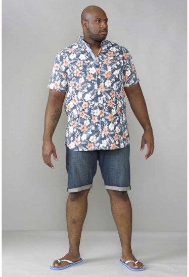 D555 Huxley Hawaii Shirt - Chemises - Chemises Grandes Tailles Hommes