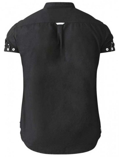 D555 Dwight Short Sleeve Shirt Black - Chemises - Chemises Grandes Tailles Hommes
