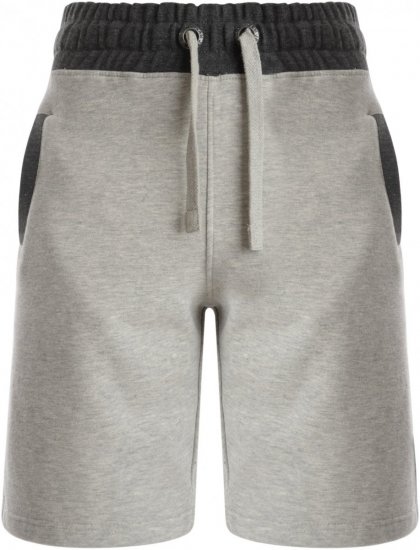 Kam Jeans 315 Jogger Shorts Grey - Pantalons/shorts de survêtement - Survêtement/jogging grandes tailles