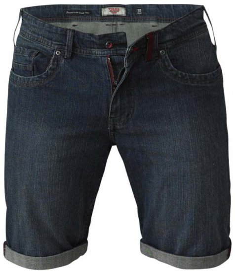 D555 Arix Denim Stretch Shorts - Shorts - Shorts hommes grande taille