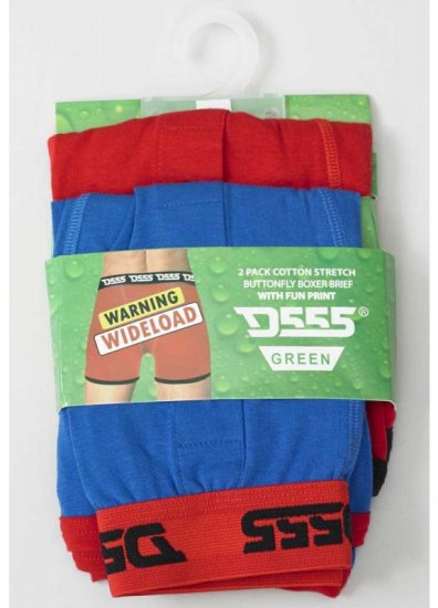 D555 Novelty Boxershorts 2-pack - Sous-vêtements & bain - Sous-vêtements Grande Taille