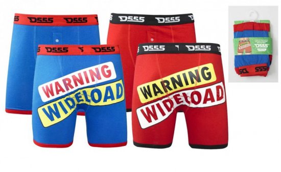 D555 Novelty Boxershorts 2-pack - Sous-vêtements & bain - Sous-vêtements Grande Taille