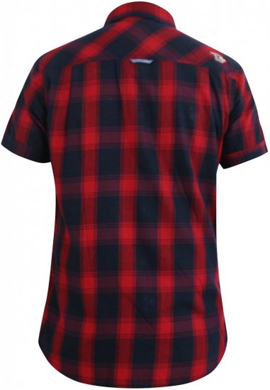 D555 Oliver Short Sleeve Shirt - Chemises - Chemises Grandes Tailles Hommes