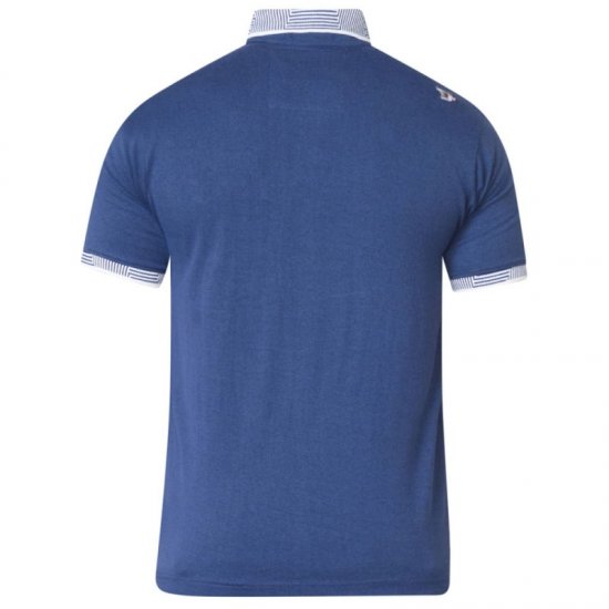 D555 George Polo Navy - Polos - Polos homme grande taille
