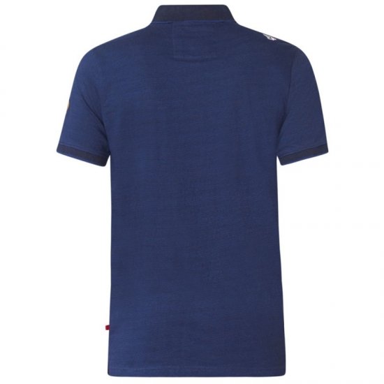 D555 Jerell Polo Navy - Polos - Polos homme grande taille