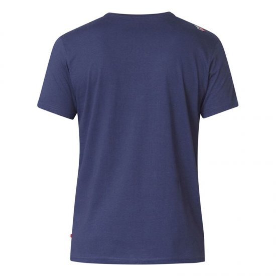 D555 Kenton T-shirt Navy - T-shirts - T-shirts Homme Grande Taille