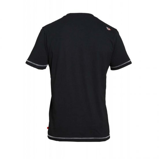 D555 Seattle T-shirt Black - T-shirts - T-shirts Homme Grande Taille