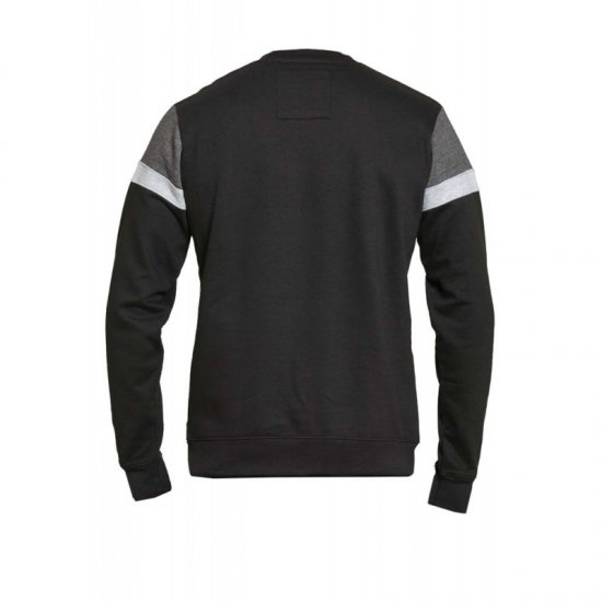 D555 Clermont Sweatshirt Black - Sweatshirts & hoodies - Sweatshirts/Hoodies grande taille homme