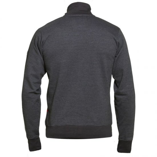 D555 Buxton Full Zip Sweatshirt Black - Sweatshirts & hoodies - Sweatshirts/Hoodies grande taille homme
