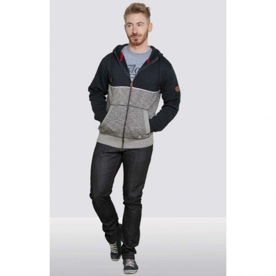D555 Lamarsh Hoodie Navy - Sweatshirts & hoodies - Sweatshirts/Hoodies grande taille homme