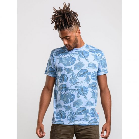D555 Seymour T-shirt Blue - T-shirts - T-shirts Homme Grande Taille
