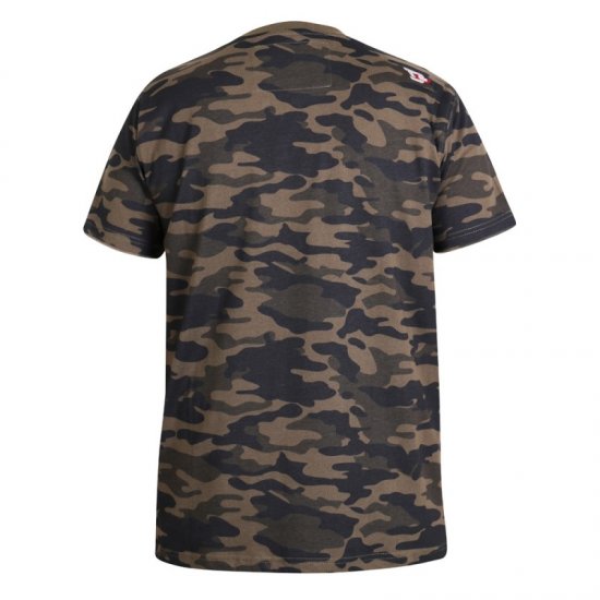 D555 Thompson T-shirt Jungle Camo - T-shirts - T-shirts Homme Grande Taille