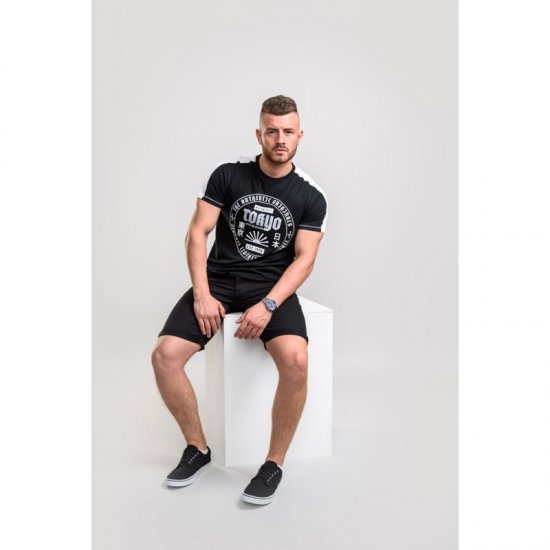 D555 Walton T-shirt Black - T-shirts - T-shirts Homme Grande Taille