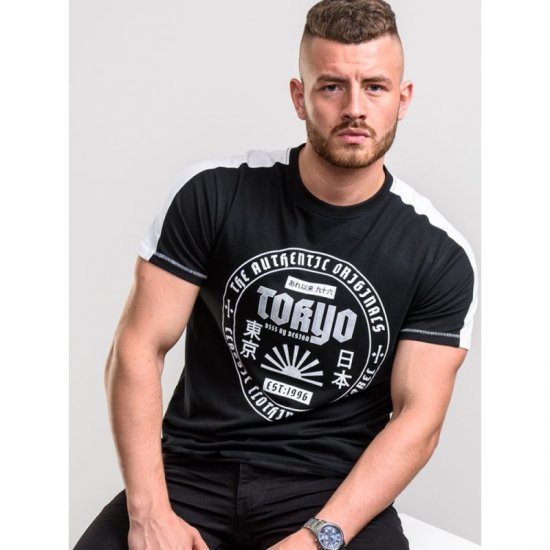 D555 Walton T-shirt Black - T-shirts - T-shirts Homme Grande Taille