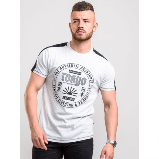 D555 Walton T-shirt White - T-shirts - T-shirts Homme Grande Taille