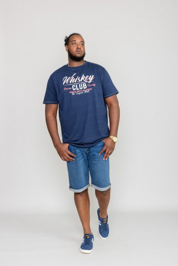 D555 ROSS Printed T-Shirt - T-shirts - T-shirts Homme Grande Taille