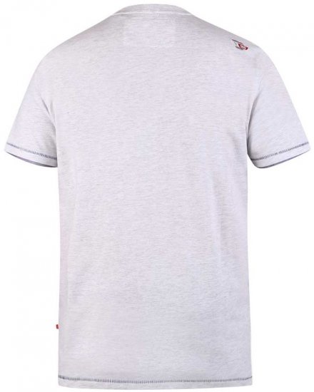 D555 LANGDON Printed T-Shirt - T-shirts - T-shirts Homme Grande Taille