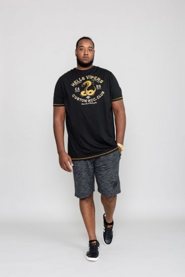 D555 WOOTON Printed T-Shirt - T-shirts - T-shirts Homme Grande Taille