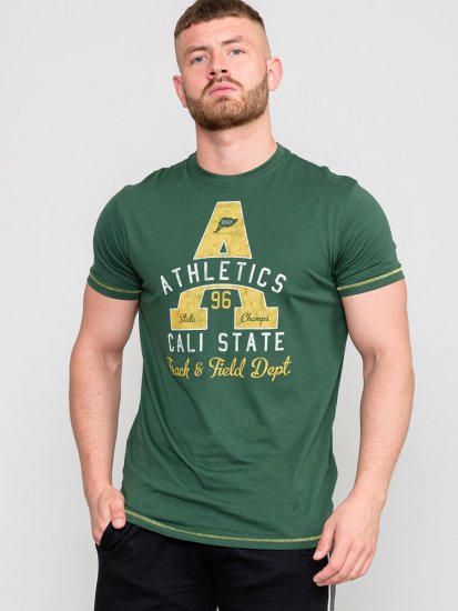 D555 TOVIL Printed T-Shirt - T-shirts - T-shirts Homme Grande Taille