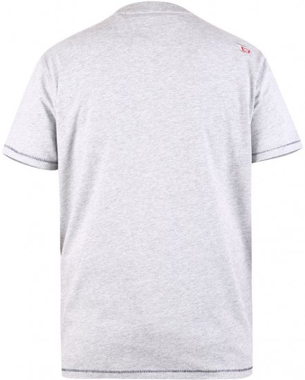 D555 BARTON Printed T-Shirt - T-shirts - T-shirts Homme Grande Taille