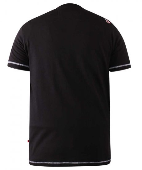 D555 BRICKET Camo Brooklyn T-Shirt - T-shirts - T-shirts Homme Grande Taille