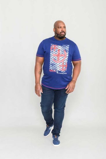 D555 GOAL Coming Home Football T-Shirt - T-shirts - T-shirts Homme Grande Taille