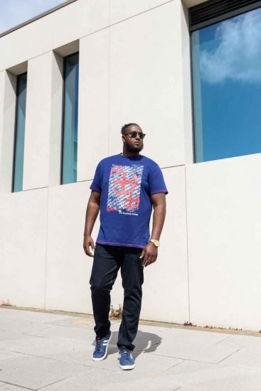 D555 GOAL Coming Home Football T-Shirt - T-shirts - T-shirts Homme Grande Taille