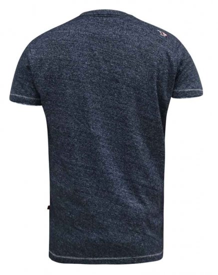 D555 Upton Hawaii Leaf Printed T-Shirt - T-shirts - T-shirts Homme Grande Taille