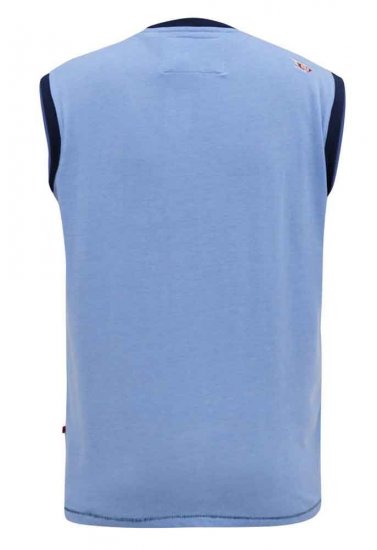 D555 Bretton Surf Board Printed Sleeveless T-Shirt - T-shirts - T-shirts Homme Grande Taille