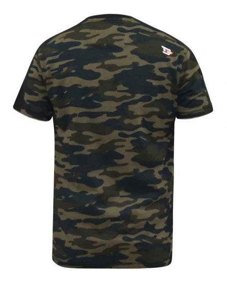 D555 Sullivan Ao Camo T-Shirt With Chest Print - T-shirts - T-shirts Homme Grande Taille
