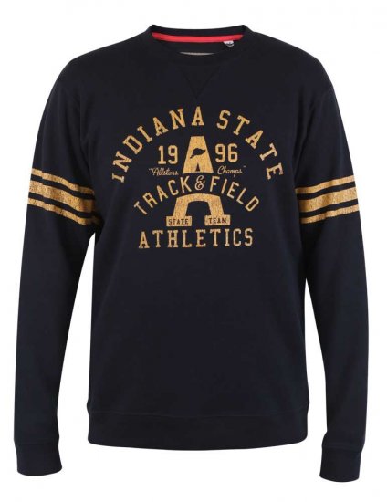 D555 Charlestown Navy Sweatshirt - Sweatshirts & hoodies - Sweatshirts/Hoodies grande taille homme