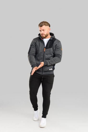 D555 Crofton Hoodie With Sherpa Lining - Sweatshirts & hoodies - Sweatshirts/Hoodies grande taille homme