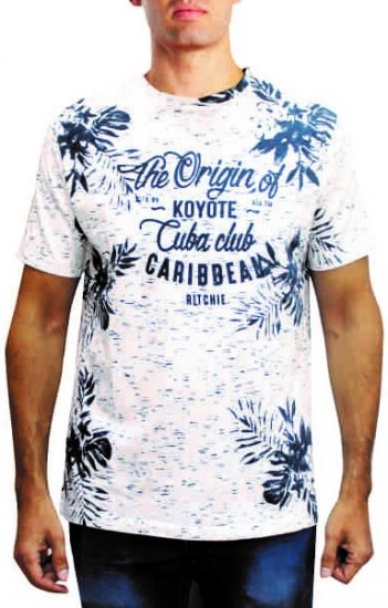 Forestal 701260E T-shirt White - T-shirts - T-shirts Homme Grande Taille